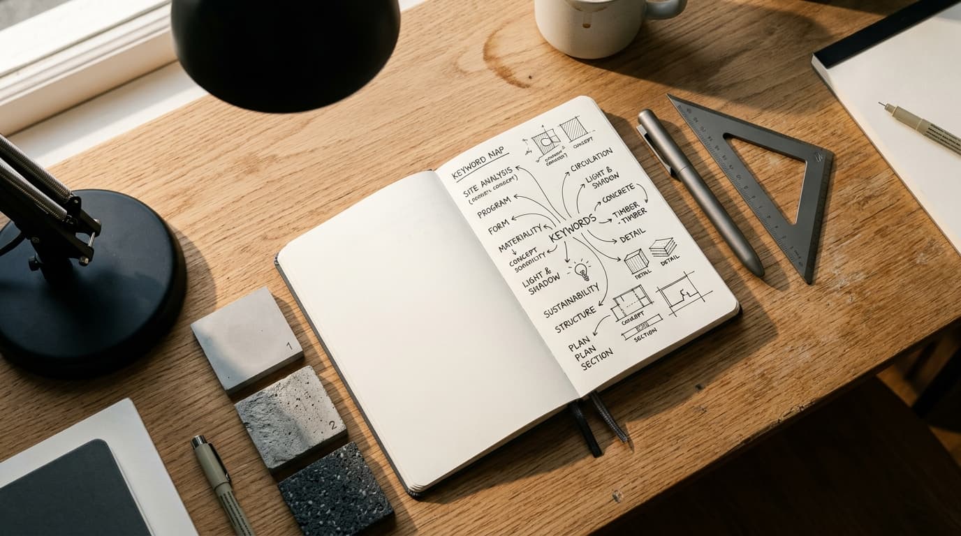 SEO Keywords for Architects: The Complete 2026 List and Strategy - Article by Amfor Studio
